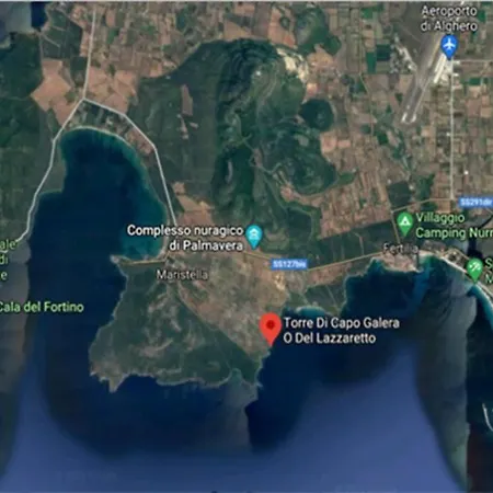 בית נופש Torre Spagnola Di Capo Galera