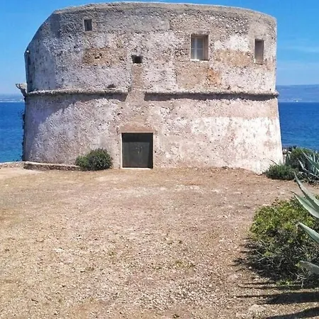 Torre Spagnola Di Capo Galera Сasa de vacaciones